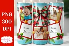 Christmas Photo tumbler wrap for sublimation Product Image 2