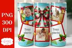 Christmas Photo tumbler wrap for sublimation Product Image 2