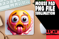 RADIANT DESK MAT ARTISTIC TOUCH, 3D Emoji Product Image 1