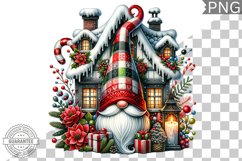 Christmas Gnome Sublimation - Clipart PNG Bundle Product Image 15