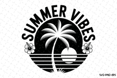 Summer Vibes svg | Summer Svg | Svg Cut Files Product Image 1