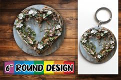 Woodland Retreat Circle Design Sublimation Summer Glow Product Image 1