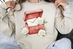 Valentine Love Letters Clipart PNG Product Image 1