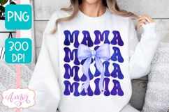 Mama sublimation PNG | Coquette Mom bow sublimation PNG Product Image 2