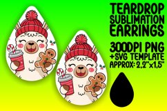 Cute Teardrop Design for Sublimation , Christmas Product Image 1
