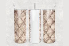Add Your Name Beige Silk 20 oz skinny tumbler sublimation Product Image 1