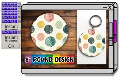 Dynamic Impressions: Sublimation Keychain Assortment Product Image 1