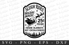 Aleigh Rides Holiday Magic Svg | Christmas svg Product Image 1