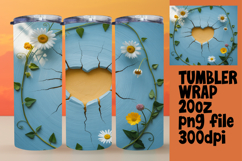 ARTISTIC 20oz Tumbler Design for Gifts , 3D Heart Product Image 1