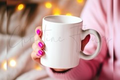 Valentine&#039;s Mug Mockup In Hands | Valentine&#039;s Day Mockup Product Image 3