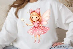 Charming Fairy Woodland Animals Clipart PNG Product Image 1