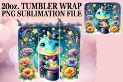WHIMSICAL GIFT 20oz TUMBLER WRAP, Cute Dino Product Image 1