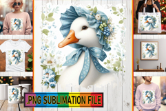 RADIANT TOTE BAG Designs PNG, Goose Product Image 1