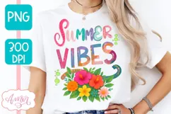 Summer PNG for Sublimation design, Pink flamingo shirt PNG Product Image 1