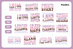15 Funny Toddler T-shirt Quotes SVG Bundle V3 Product Image 3