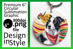 Trendy Round Design for Car Coasters , Cute Dog Product Image 1