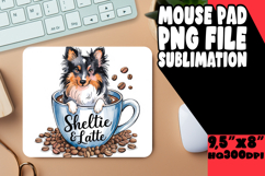 RADIANT mouse PAD Creative Magic, Coffee Dog Product Image 1