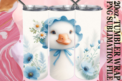 Joyful Colors 20oz tumbler wrap, Goose Product Image 1