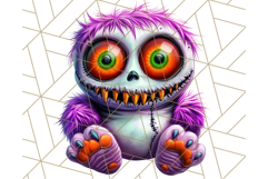 Spooky Cute Monster PNG Clipart, Adorable Halloween Monsters Product Image 2