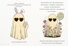 Easter Ghost Clipart Product Image 2