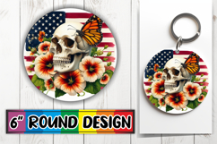 Cozy Circle Ornaments for Kids, Skull USA Product Image 1