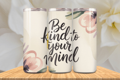 Positive Affirmations 20oz Tumbler wrap Inspirational Quotes Product Image 1
