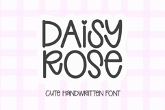 Daisy Rose - Cute Handwritten Font Product Image 1