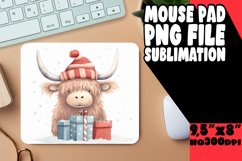 Winter Character Boho Mouse Pad Bliss Product Image 1