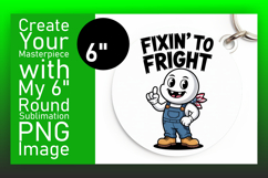 Lovely Circle Design Car Coaster PNG , Funny Ghost Product Image 1