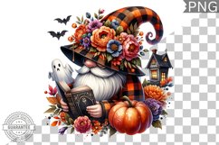 Halloween Gnome Sublimation - Clipart PNG Design Product Image 1