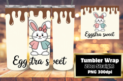 DYNAMIC 20oz Tumbler PNG Artwork , Easter Bunny Product Image 1