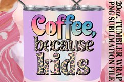 Sarcastic Glitter Tumbler Wrap for Mom | 20oz Sublimation Product Image 1