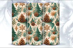 4 Christmas Seamless Tumbler Wrap 20 oz Product Image 5