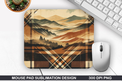 Vintage Mouse Pad Sublimation PNG Design - Mouse Pad PNG Product Image 1