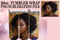 Melanin Beauty 20oz Wrap Sublimation Product Image 1
