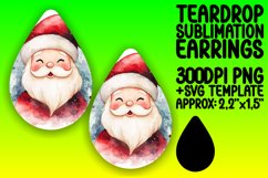 Bright Teardrop Earrings Design for Creative Use , Christmas Product Image 1