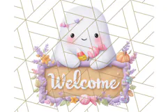 Halloween Neighborhood Clipart PNG for Trick or Treat Product Image 5