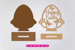 Easter Egg Stand Laser Cut SVG Product Image 2