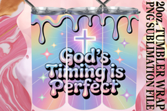 Sweet Inspirations 20oz tumbler wrap, Christian Product Image 1