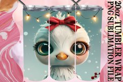 3D Christmas Tumbler Wrap 20oz for Holidays Product Image 1