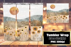 Modern Boho Tumbler Wrap - Simple Style 20oz Product Image 1