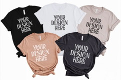 Christmas Family Matching Flat Lay T-Shirt Mockups Product Image 1