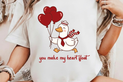 Valentine Goose Bunde 11 Png, Cute Lovely Goose Coquette Png Product Image 5