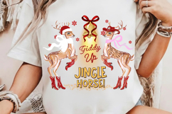 Preppy Cowgirl Christmas, Western Christmas png, Howdy Png Product Image 3