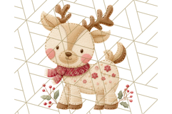 Christmas Clipart, Crafter’s Christmas Paper and Fabric Art Product Image 2