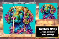 GRACEFUL 20oz Tumbler Wrap for DIY , Dog Product Image 1