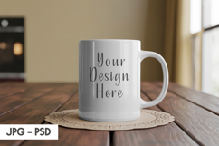 Coffee Tray Mug Mockup PSD Product Image 1