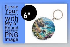 Dreamy Destinations: Round Sublimation Exhibition Product Image 1