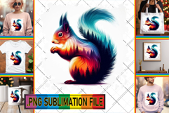 Fun TOTE BAG Ideas PNG, Animals Art Product Image 1