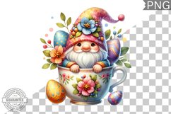 Easter Gnome Sublimation - Clipart PNG Design Product Image 1